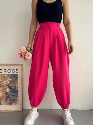 Fuşya Şalvar Pantolon Fuşya Şalvar Pantolon