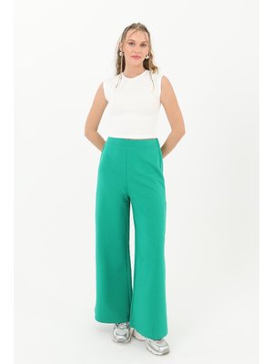 30007pnt Geniş Paça Pantolon