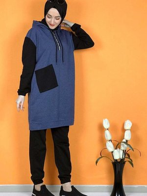 İndigo İkili Eşofman Takım