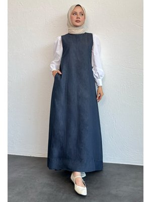 Salaş Mavi Kot Jile Elbise Salaş Mavi Kot Jile Elbise