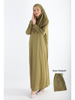 2133_tek Parça Kaymaz Başörtülü Namaz Elbisesi Boneye Son 2133_tek Parça Kaymaz Başörtülü Namaz Elbisesi Boneye Son