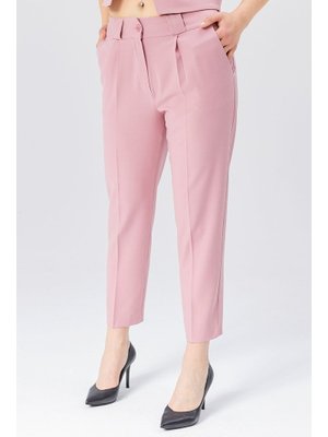 Pembe Havuç Model Dokuma Pantolon