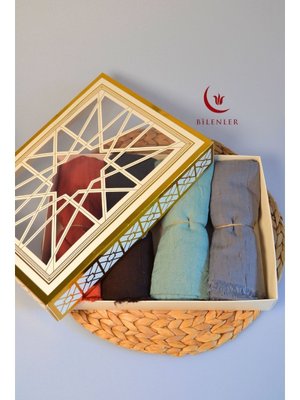 Bambu Kraş & Şal – 75x210 Cm | Nefes Alabilir, Terletmez, Tok Duruşlu Mevsimlik Kumaş (4'lü Kutu) Bambu Kraş & Şal – 75x210 Cm | Nefes Alabilir, Terletmez, Tok Duruşlu Mevsimlik Kumaş (4'lü Kutu)