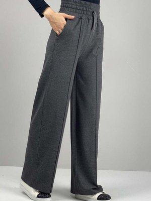 Antrasit Yüksek Bel Pantolon