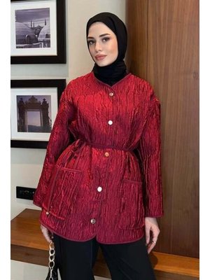 Bordo Jakar Ceket