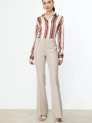 Kum İspanyol Paça Pantolon Kum İspanyol Paça Pantolon