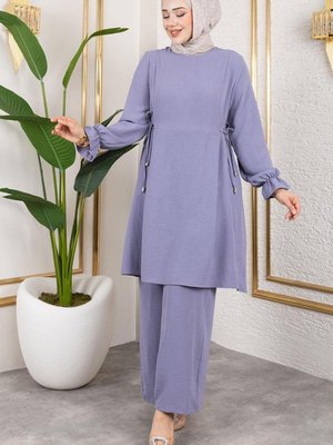 Gri Yanları Bağcıklı Aerobin İkili Takım