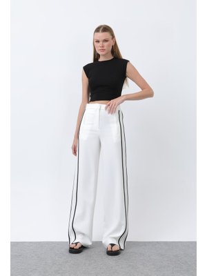 32228pnt Yandan Biyeli Pantolon