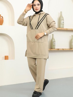 Vizon Şerit Detaylı Spor İkili Takım Vizon Şerit Detaylı Spor İkili Takım