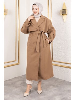 Taba Ekstra Oversize Trençkot