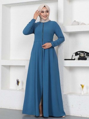 İndigo Pileli Aerobin Ferace İndigo Pileli Aerobin Ferace