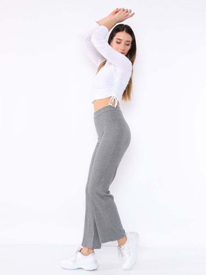 Gri Kaşkorse Pantolon Gri Kaşkorse Pantolon