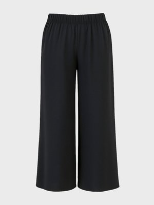 Antrasit Viskon Kumaş Rahat Kalıp Büyük Beden Pantolon