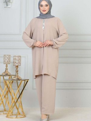 Vizon Payet Detaylı İkili Takım Vizon Payet Detaylı İkili Takım