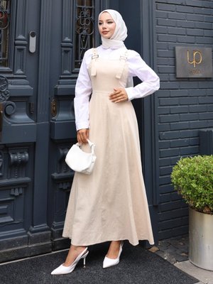 Taş Rengi Sülfür Gabardin Jile