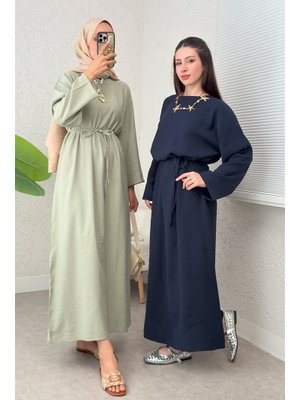 Lacivert Sultan Basic Elbise Lacivert Sultan Basic Elbise