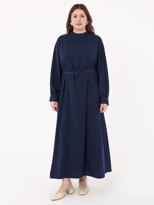 Lacivert Büyük Beden Elbise Lacivert Büyük Beden Elbise