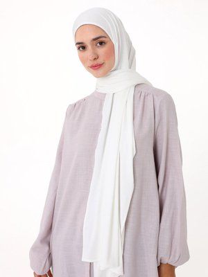 Krem Premium Penye Şal