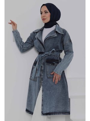 Mavi Mavı Kot Trenç Mavi Mavı Kot Trenç