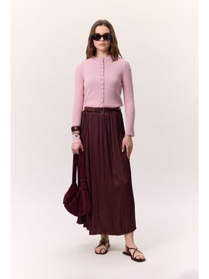 Bordo Crush Saten Etek Bordo Crush Saten Etek