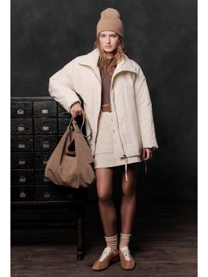 Vanilya Fermuarlı Mont Vanilya Fermuarlı Mont