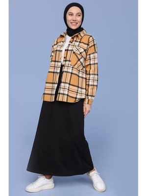 Siyah Beli Bağlamalı Cepli Spor Etek Siyah Beli Bağlamalı Cepli Spor Etek