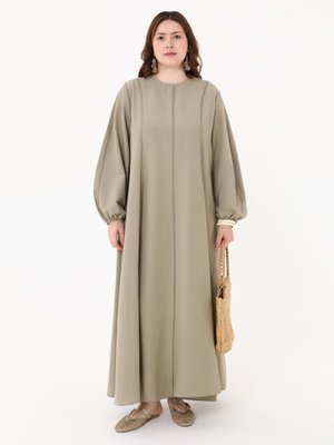 Büyük Beden Elbise Yesil Büyük Beden Elbise Yesil