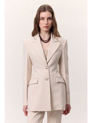 Premıum Vatkalı Fıt Ceket Taş Premıum Vatkalı Fıt Ceket Taş