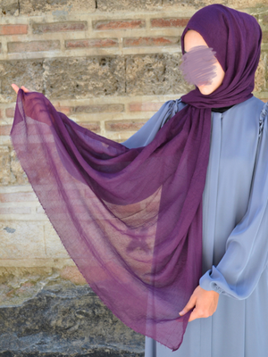 Konfor Bambu Şal Mor– Tok Duruşlu, Kaymaz Konfor Bambu Şal Mor– Tok Duruşlu, Kaymaz