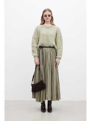 Çağla Pılıse Maxı Etek Çağla Pılıse Maxı Etek