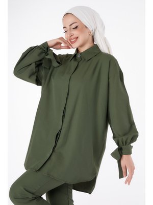 Haki Hakı Kol Detaylı İkili Takım