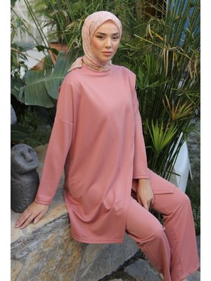 Gül Spor Tunik Pantolon İkili Takım