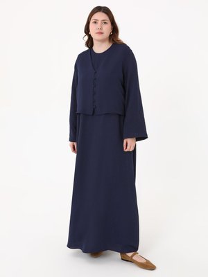 Lacivert Büyük Beden Takım