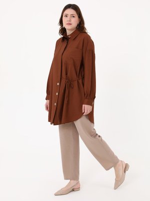 Kahverengi Tunik