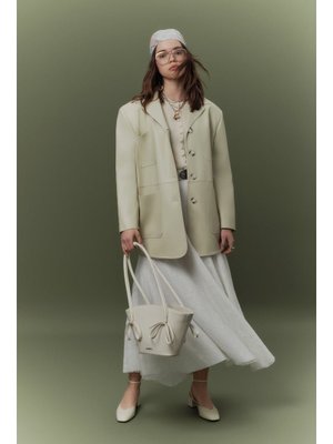 Çağla Retro Deri Ceket Çağla Retro Deri Ceket