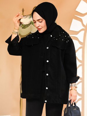 Siyah Denim Ceket