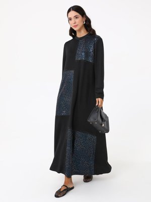 Elbise Siyah Lacivert