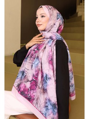 Gül Kurusu Desenli Şal