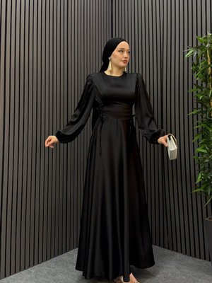 Siyah Mira Abiye Elbise