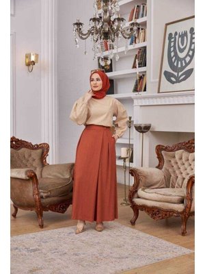 Taba Ancelina Pantolon Etek Taba Ancelina Pantolon Etek