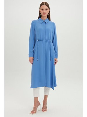 Gömlek Yaka Cep Detaylı Uzun Aqua Giy Çık Gç Gömlek Yaka Cep Detaylı Uzun Aqua Giy Çık Gç