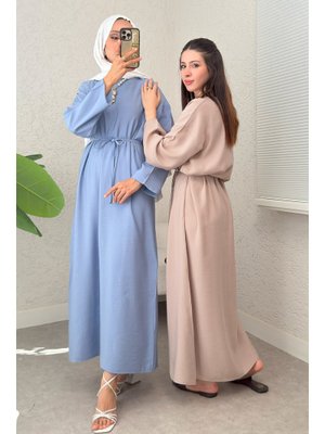 Bej Sultan Basic Elbise Bej Sultan Basic Elbise