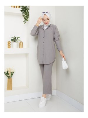 Gri Pantolonlu Takım Gri Pantolonlu Takım
