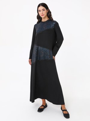 Elbise Siyah Lacivert