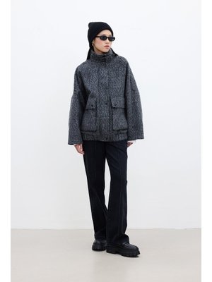 Antrasit Chelsea Bomber Kaban