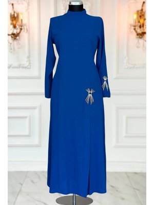 İndigo Tuay Abiye Elbise