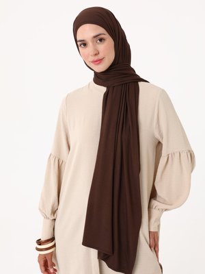 Aci Kahve Premium Penye Şal