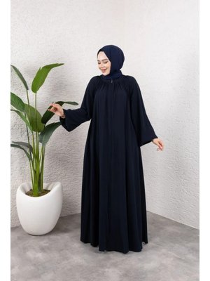 Robalı Fermuar Detaylı Ferace