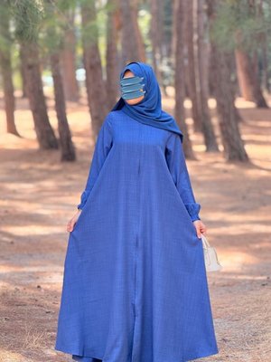Mavi Keten Mevlana Ferace Mavi Keten Mevlana Ferace