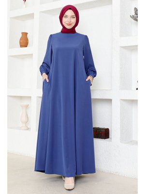 İndigo Kadın Moda Giyim Tesettür Elbise Ferace